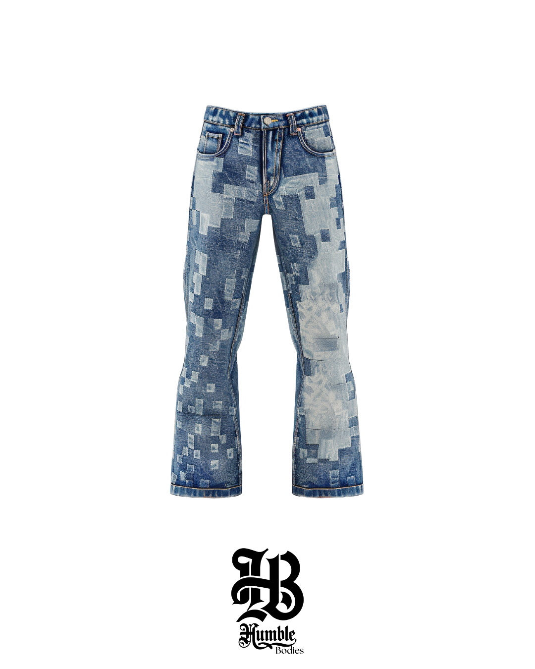 Glitch Denim Pant