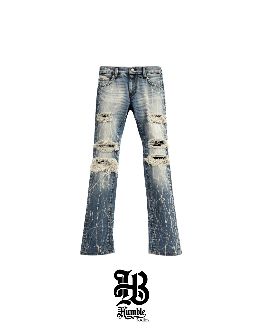 Flared Denim Pant